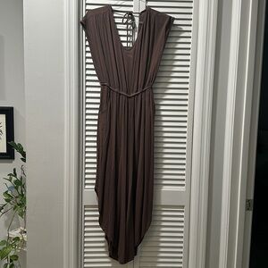 Open back jumpsuit with pockets, SM